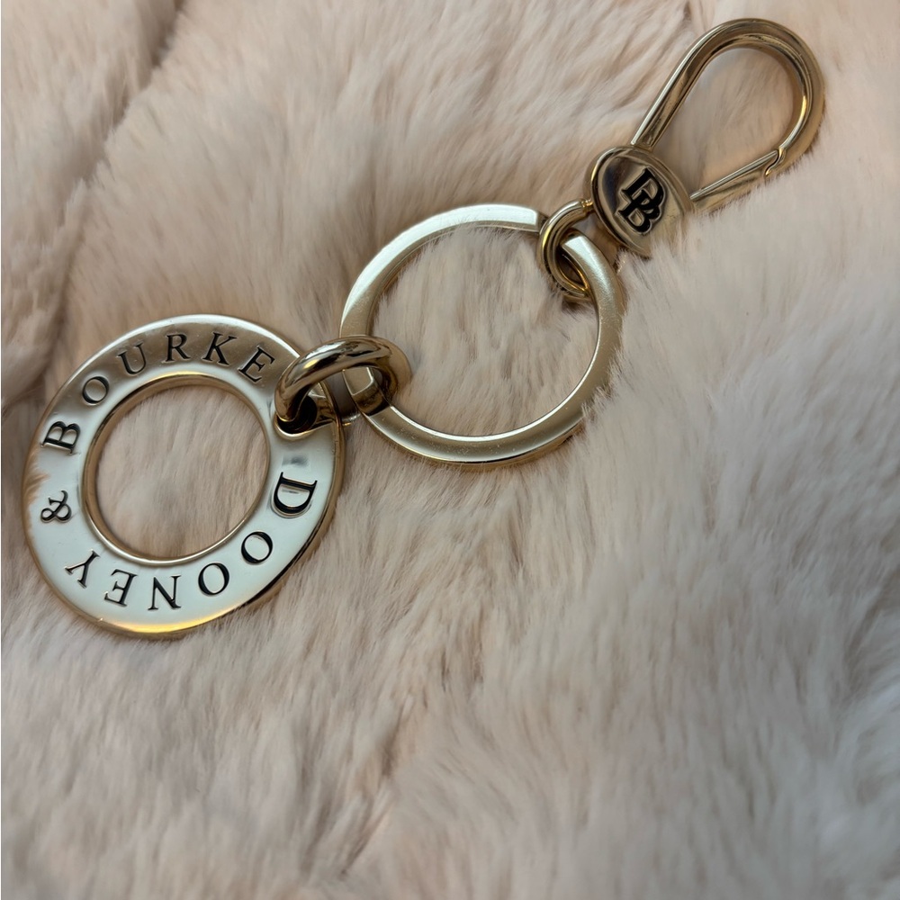 NWOT Dooney & Bourke Gold Keychain